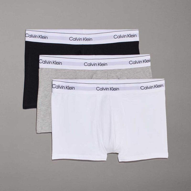 Calvin Klein Icon Cotton Stretch Trunks - 3 Pack image number 1